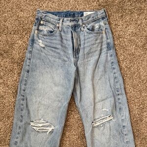 EUC Gap Barrel Jeans size 27